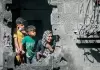 صورة من مخيم الشاطئ بغزة