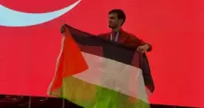 رياضي تركي يُضحي بلقبه القاري من أجل فلسطين