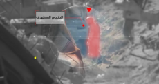 جندي مستهدف بعملية قنص شرق غزة