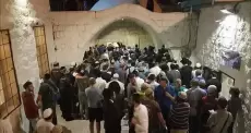 صورة أرشيفية سابقة لاقتحام قبر يوسف