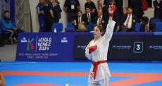إنجاز تاريخي... مريم بشارات تهدي فلسطين ذهبية الدوري العالمي للكاراتيه