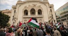 وقفة تضامنية مع الأسرى في تونس.jpg