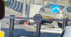 صابة شاب على حاجز شمال القدس