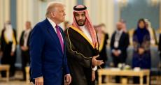 محمد بن سلمان رفقة دونالد ترامب خلال زيارة الأخيرة للسعودية