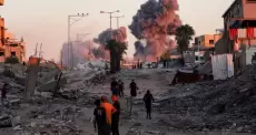 قصف على غزة