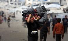 نزوح من شرق غزة نحو غربها لا يتوقف هربا من حمم النار