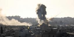 قصف إسرائيلي لغزة