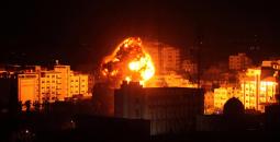 قصف متواصل على غزة