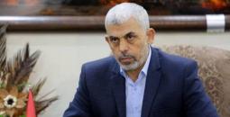 رئيس حركة حماس يحيى السنوار