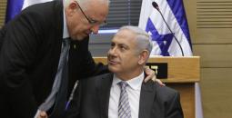 نتنياهو والرئيس الإسرائيلي