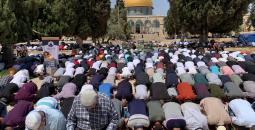 صلاة الجمعة في المسجد الأقصى