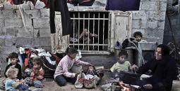 الأورومتوسطي أكثر من نصف سكان غزة فقراء.jpg