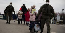 اللاجئون الفارون من أوكرانيا