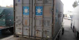 بضائع فلسطيينة تصدر لأول مرة بنظام الشحن بالحاويات