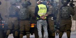 اعتقال صحفي في الضفة الغربية