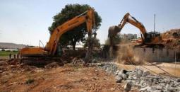 الاحتلال يهدم جدارًا استناديًّا شرق بيت لحم