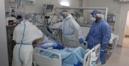 أطباء في قسم كورونا بمشفى إسرائيلي