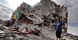آثار الحرب الأخيرة على قطاع غزة
