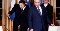 الرئيسان الروسي (يمين) والأوكراني (يسار).jpg