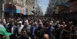 مسيرات بغزة نصرة للمسجد الأقصى