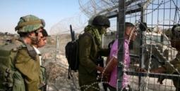 اعتقال فلسطيني على حدود القطاع