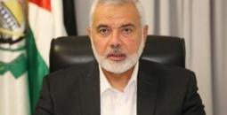 رئيس المكتب السياسي لحماس إسماعيل هنية