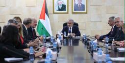 رئيس الوزراء الفلسطيني محمد اشتية ومجلس الشيوخ الفرنسي