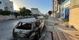 أضرار الاشتباكات في طرابلس.jfif
