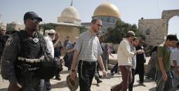انتهاكات إسرائيلية للمسجد الأقصى.