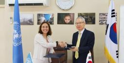 كوريا تدعم تعليم اللاجئين الفلسطينيين بالأردن