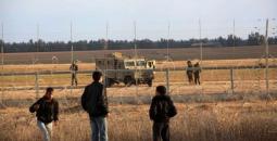 جنود الاحتلال الإسرائيلي على حدود غزة