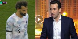 رد غاضب من محمد أبو تريكة على تغيير محمد صلاح في مباراة آرسنال وليفربول.jpg