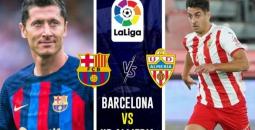 تشكيلة برشلونة ضد ألميريا في الدوري الإسباني اليوم السبت 2022-11-5 والقنوات الناقلة