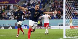 أهداف مباراة فرنسا والدنمارك في كأس العالم 2022