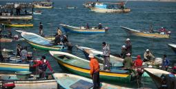 الصيادون في غزة