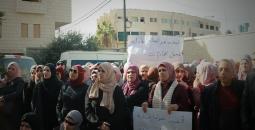 وقفة احتجاجية للمعلمين في بيت لحم
