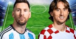 تشكيلة مباراة الأرجنتين وكرواتيا في نصف نهائي كأس العالم 2022