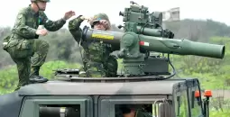 جنود من تايوان خلال تدريبات ردا على الصين.webp