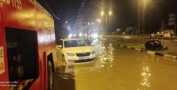 غرق شارع صلاح الدين