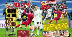 تعليق الصحف الإسبانية على تعثر ريال مدريد