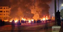 حرق المنازل في نابلس