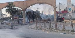 عصيان مدني في مخيم شعفاط