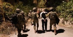 خلال اعتقال الاحتلال لشاب فلسطيني من الضفة.jpg