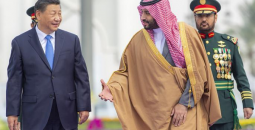 ولي العهد السعودي والرئيس الصيني
