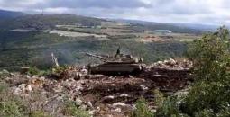 آلية إسرائيلية على حدود لبنان.jpg