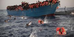 غرقى فلسطينيون في قارب اليونان