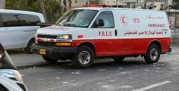 مركبة إسعاف تابعة للهلال الأحمر