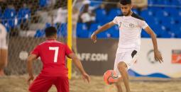 منتخب فلسطين الشاطئي يحقق انتصاره الأول في كأس آسيا