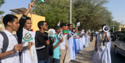 تظاهرة شعبية في موريتانيا