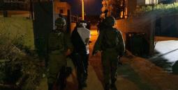 اعتقال شاب فلسطيني من الضفة الغربية